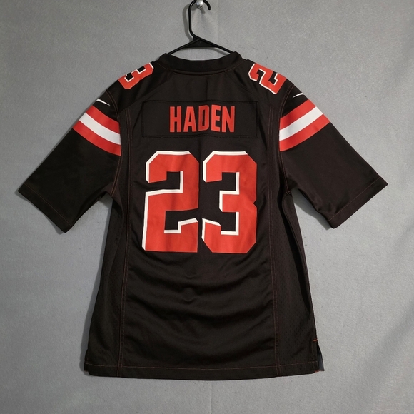 Nike On Field Mens Cleveland Browns #23 Joe Haden Jersey Size Medium - Picture 9 of 12